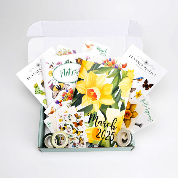 Planner Perfect Monthly Planner & Journal Subscription Box – Designs by ...
