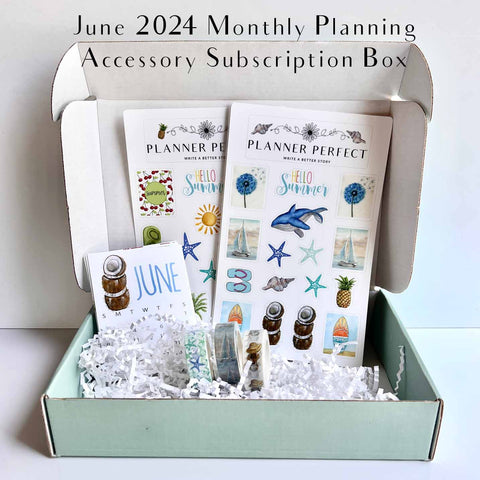 Planner Perfect Planning Accessory Monthly Subscription Box