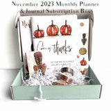 Planner Perfect Monthly Planner & Journal Subscription Box