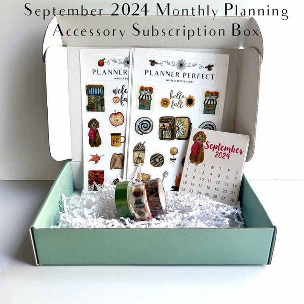 Planner Perfect Planning Accessory Monthly Subscription Box – Designs ...