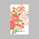 Poppy Floral 12 month Planner