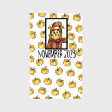 Pumpkin Weather Monthly Planner