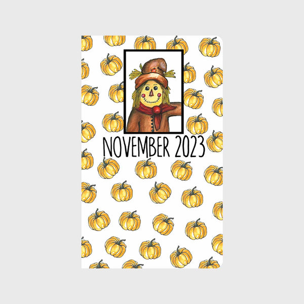 Pumpkin Weather Monthly Planner