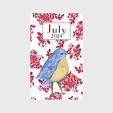 Red Rose Bluebird Planner