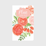 Red Rose Floral 12 month Planner