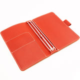 The Ruby Everyday Organized Leather Traveler's Notebook