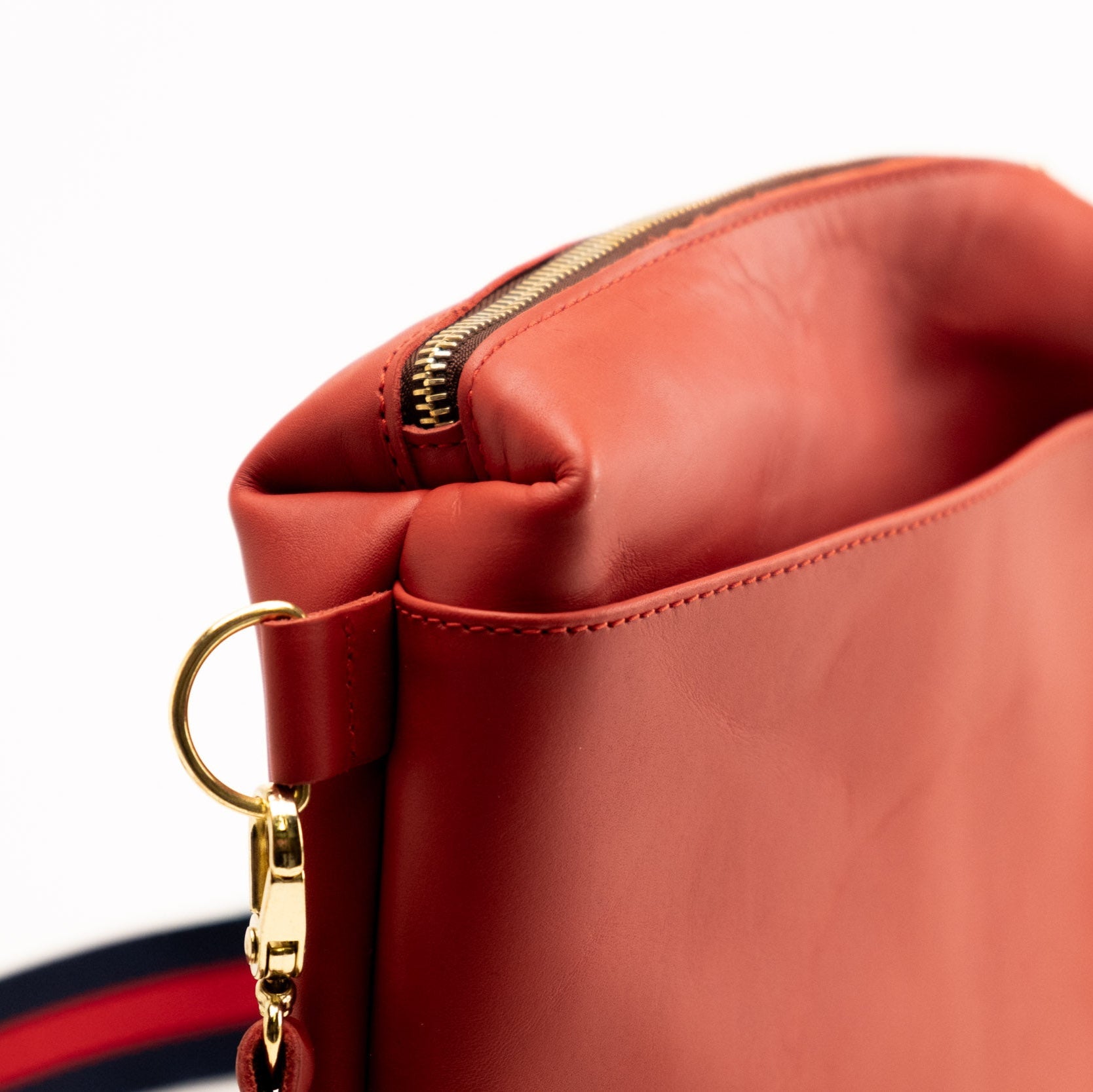 Ruby Leather Shoulder Bag
