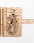 Everyday Traveler's Notebook Leather Wallet - Croc Edit