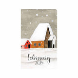 Small Town Winter Monthly Planner