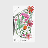 Spring Butterfly Monthly Planner