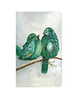 Teal Love Birds