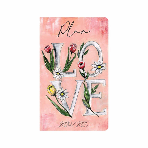 Vintage Love 12 Month Planner