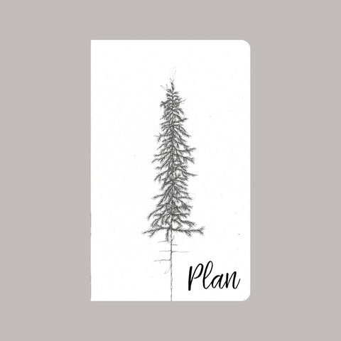 Vintage Pine Tree Planner