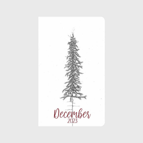 Vintage Pine Tree Planner