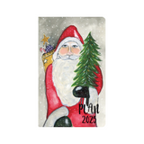 Vintage Santa 12 Month Planner