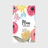Wild Floral Art 12 month Planner
