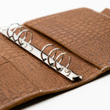 The Yazzabelle A5 6-Ring Leather Binder