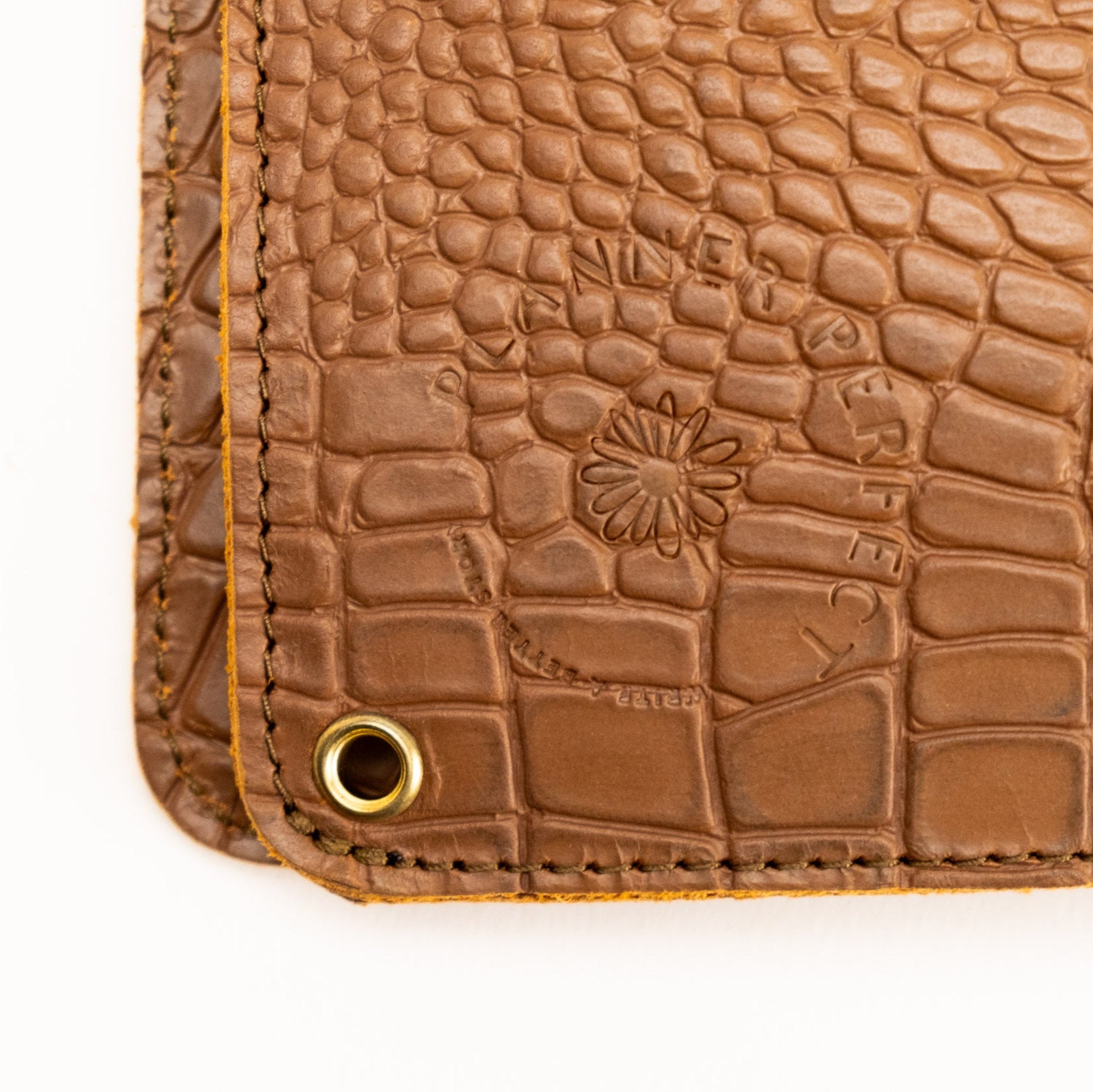 Everyday Traveler's Notebook Leather Wallet - Heritage Croc