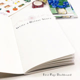 Floral Fence Monthly Planner