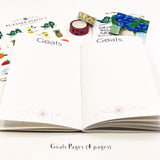 Red Rose Bluebird 12 month Planner