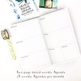 Beach Days Monthly Planner