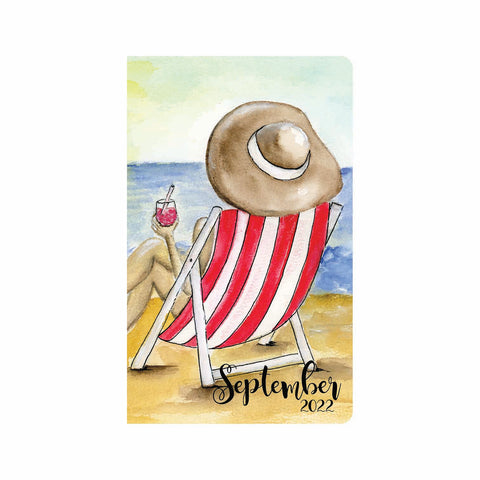 A Day at the Beach Monthly Planner