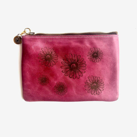 The Amelia Daisy Bouquet Everyday Leather Bag