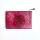 The Amelia Daisy Engraved Everyday Leather Bag