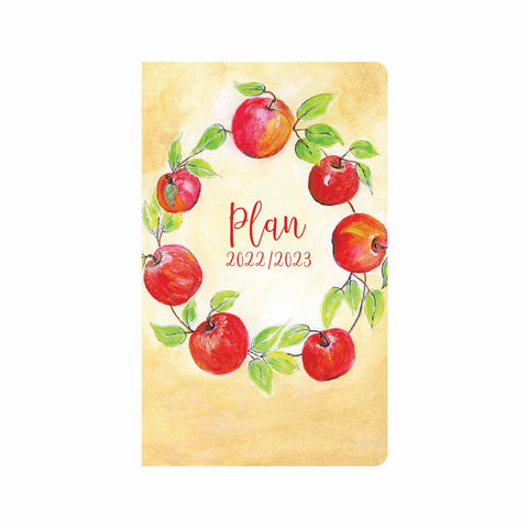 Apple Wreath 12 Month Planner