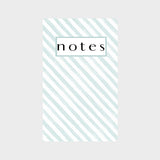 Aqua Stripe Journal