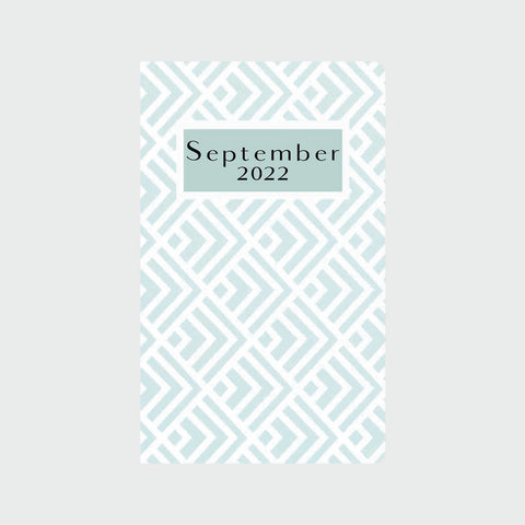 Baby Blue Geo Planner