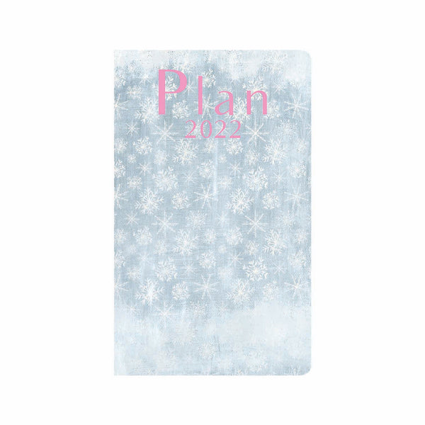 Blue Sky with Snowflakes 12 Month Planner