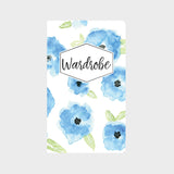 Blue Floral Errand Runner Journal Set