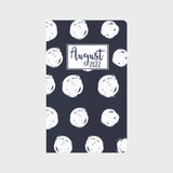 Blue & White Polka Dot Planner