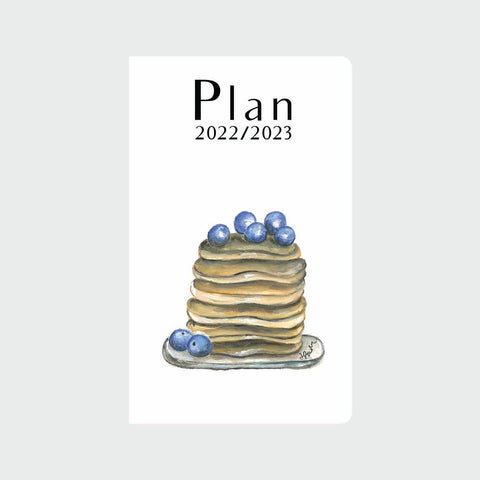 Blueberry Pancakes 12 month planner