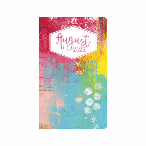 Bright Abstract Art Planner