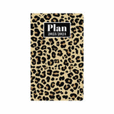 Brown Leopard 12 Month Planner