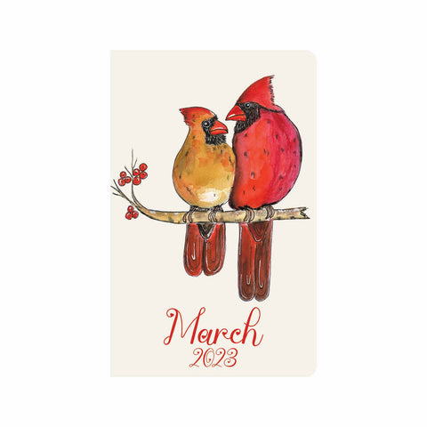 Cardinal Pair Monthly Planner
