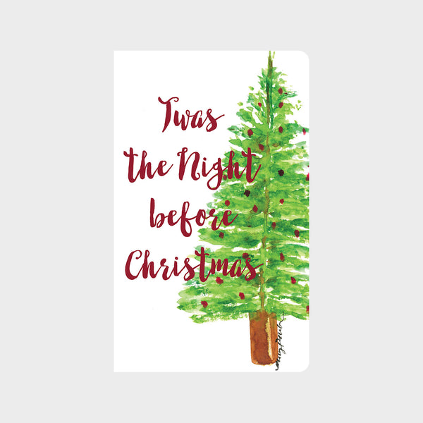Christmas Tree in Watercolor Journal