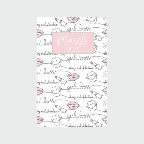 Classy & Fabulous Monthly Planner