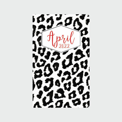 Classy Leopard Planner