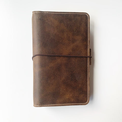 The Cora Everyday Organized Leather Traveler's Notebook