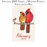 Simply a Monthly Planner Subscription