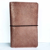 The Fiona Out and About Traveler's Leather Traveler's Notebook