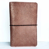 The Fiona Everyday Organized Leather Traveler's Notebook