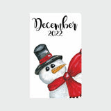 Frosty Snowman Planner