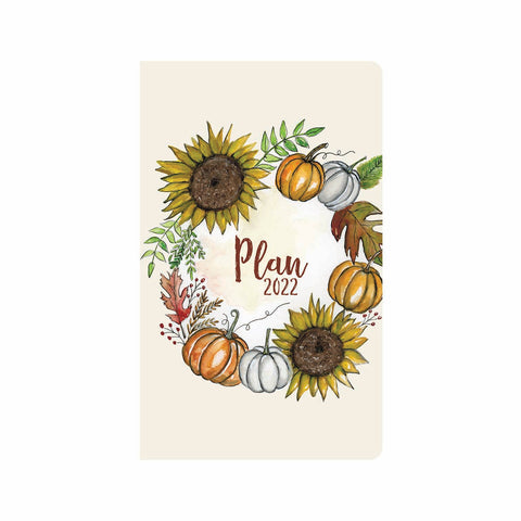 Harvest Wreath 12 Month Planner