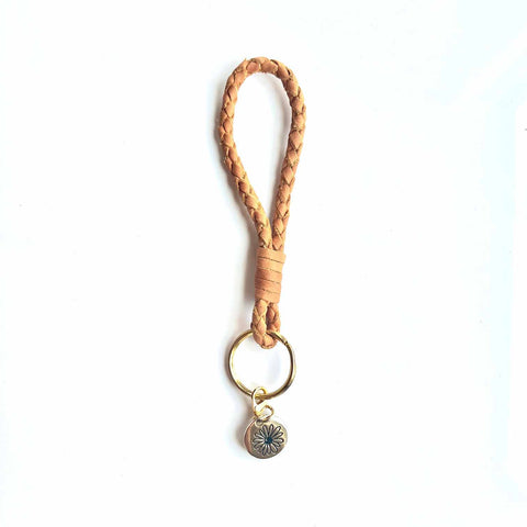 The Hazel Braided Keychain