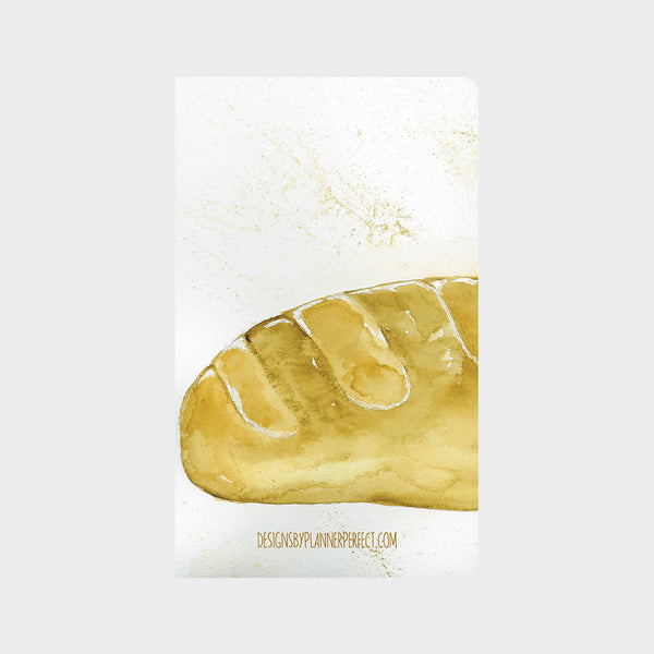 Homemade Bread Journal Travelers Notebook insert Designs by Planner