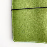 The Jade Out and About Traveler's Leather Traveler's Notebook